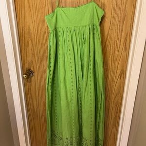 Brand new green Zara maxi dress